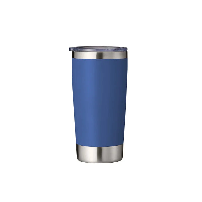 Custom 20 oz Tumbler with Lid Stainless Steel Double Wall Vacuum Insulated Travel Mug Coffee Cup Great for Cold