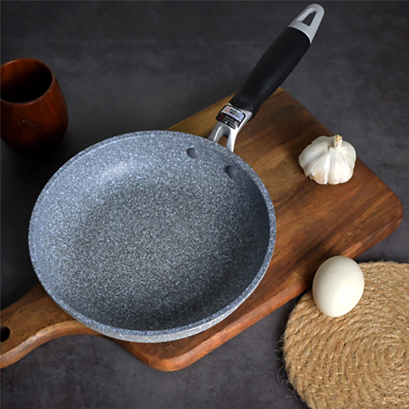 Japanese Style Rice Stone Pan Non-stick Frying Pan With Anti-Scalding Handle Frying Pan Cooker Kitchen Tools