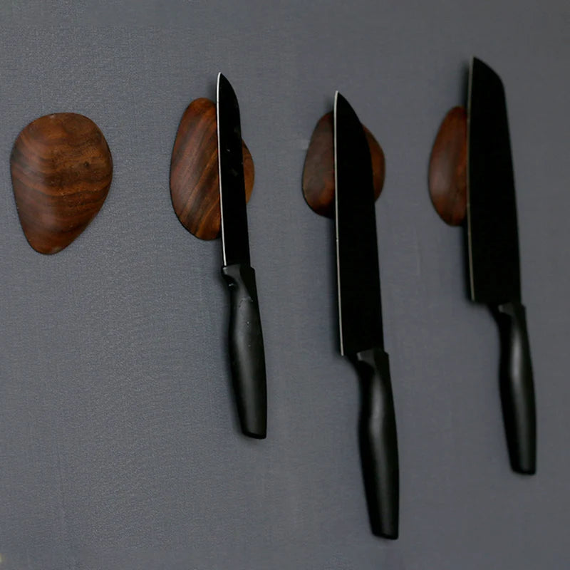 Wood Magnetic Knife Holder Wall Mount