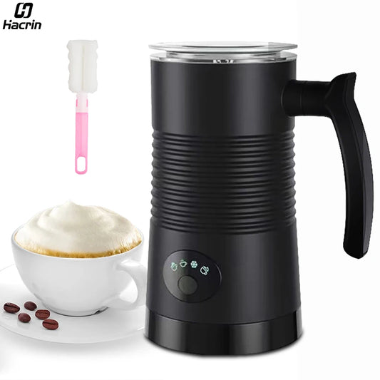 Electric Milk Frother Milk Foam Machine For Coffee Cappuccino Latte 4 in 1 Hot and Cold Foam Maker Automatic Milk Frother Foamer