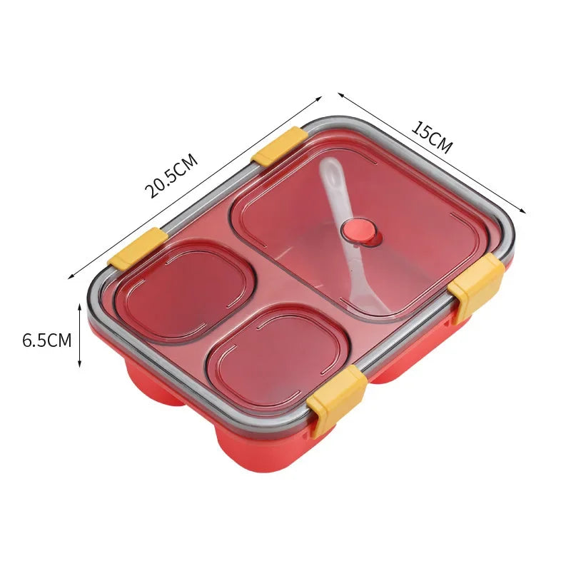 Portable Outdoor Bento box japanese style food storage containers Leak-Proof lunch box for kids with Soup Cup Breakfast Boxes