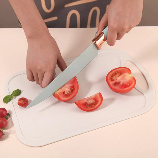 Non-Slip Plastic Chopping Board