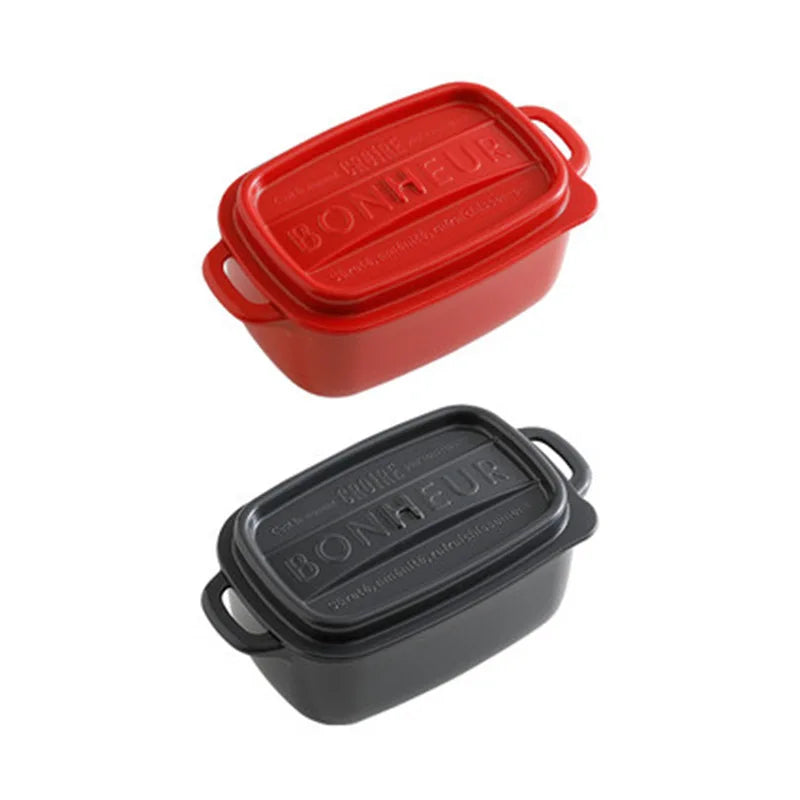 Japanese style lunch box for kids Wheat Straw Material Breakfast Boxes food container storage fruit salad Leak-Proof bento boxs