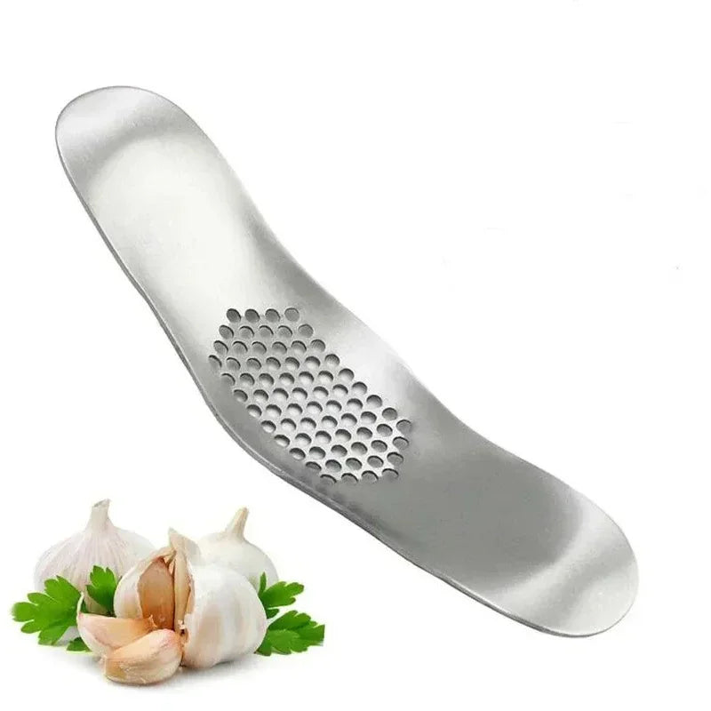 Gadgets Stainless Steel Garlic Press