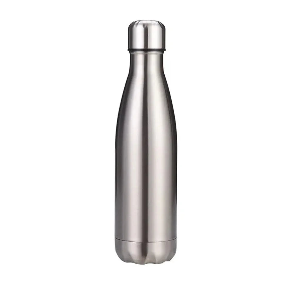 500ml Sport Bottles Double Wall Insulated Vacuum Flask Stainless Steel Water Bottle Cola Water Thermos Vacuum Flask Drinkwar