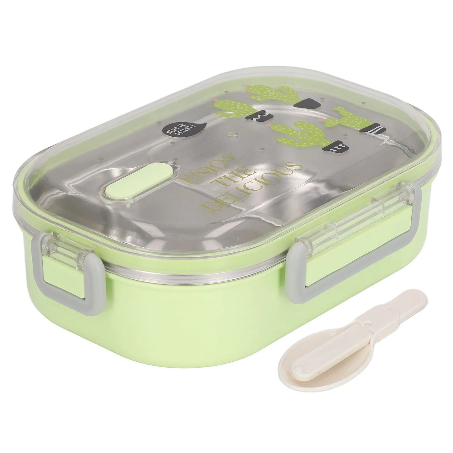 Thermal Insulation Lunch Box Stainless Steel Lunch Box Compartment Liner Japanese Style Leak Proof Container for School Student