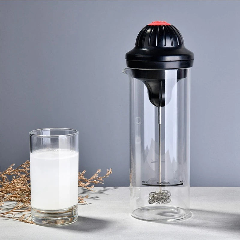 Electric Milk Easy Frother,Whisk Drink Mixer for Coffee Mini Foamer for Cappuccino,Frappe,Matcha,Hot Chocolate,Etc