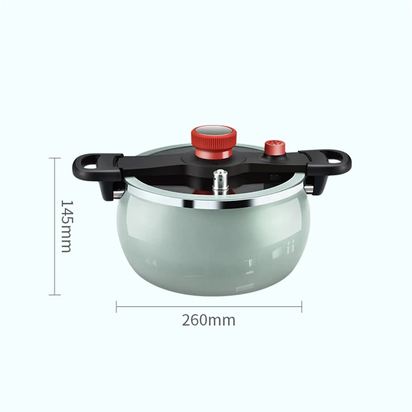 Pressure Canner Pressure Pot Cooking Pot 7L Pressure-limited Safe Lock Micro