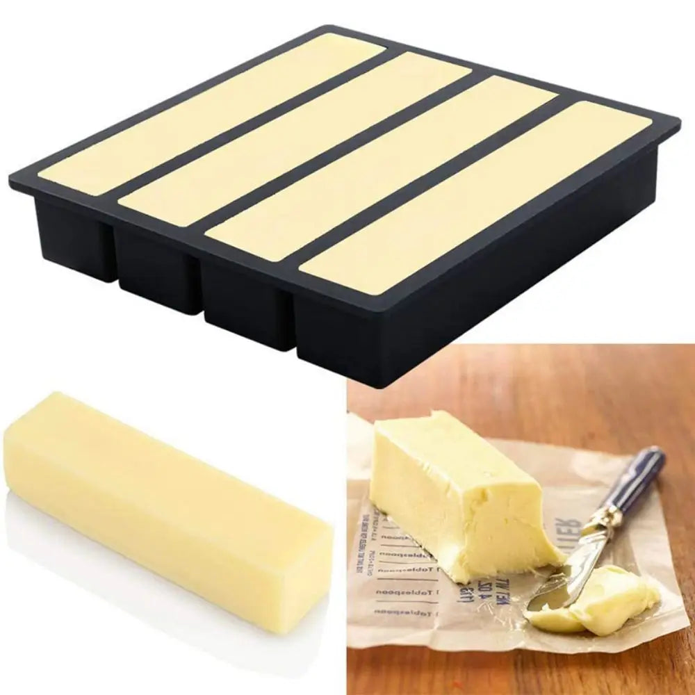 1PCS Rectangular Ice Mold Silicone Ice Tray Tray Ice Ice Making Tools Beer Drink Coffee Supplies Kitchen Accessories