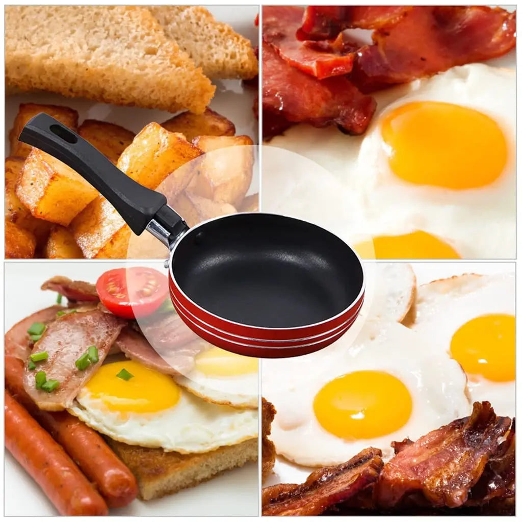 Pan Frying Egg Skillet Pot Mini Cooking Omelette Pans Nonstick Saucepan Fry Omelet Cast Pancake Pots Random Color 12/14/16cm