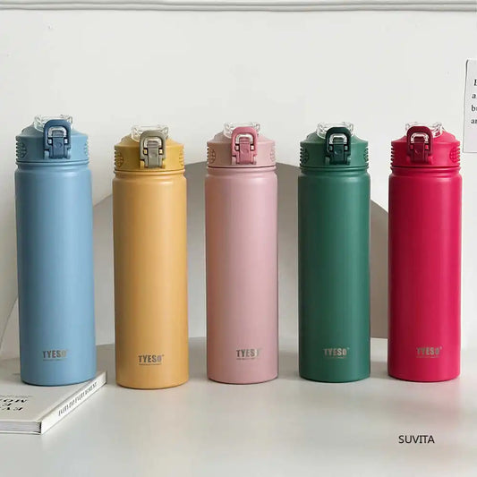 Thermos Water Bottle With Straw