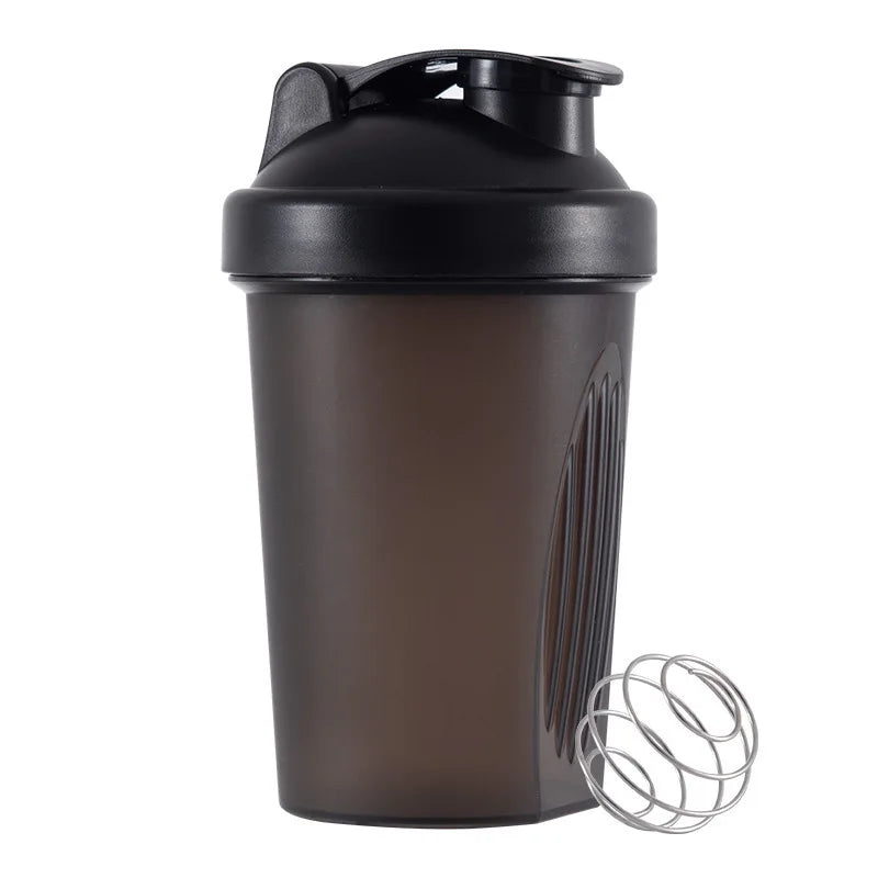 400ML Blender Shaker Bottle with Scale Protein Shakes Leakproof for Powder Workout Gym Sport Mixing Cup Water Bottle