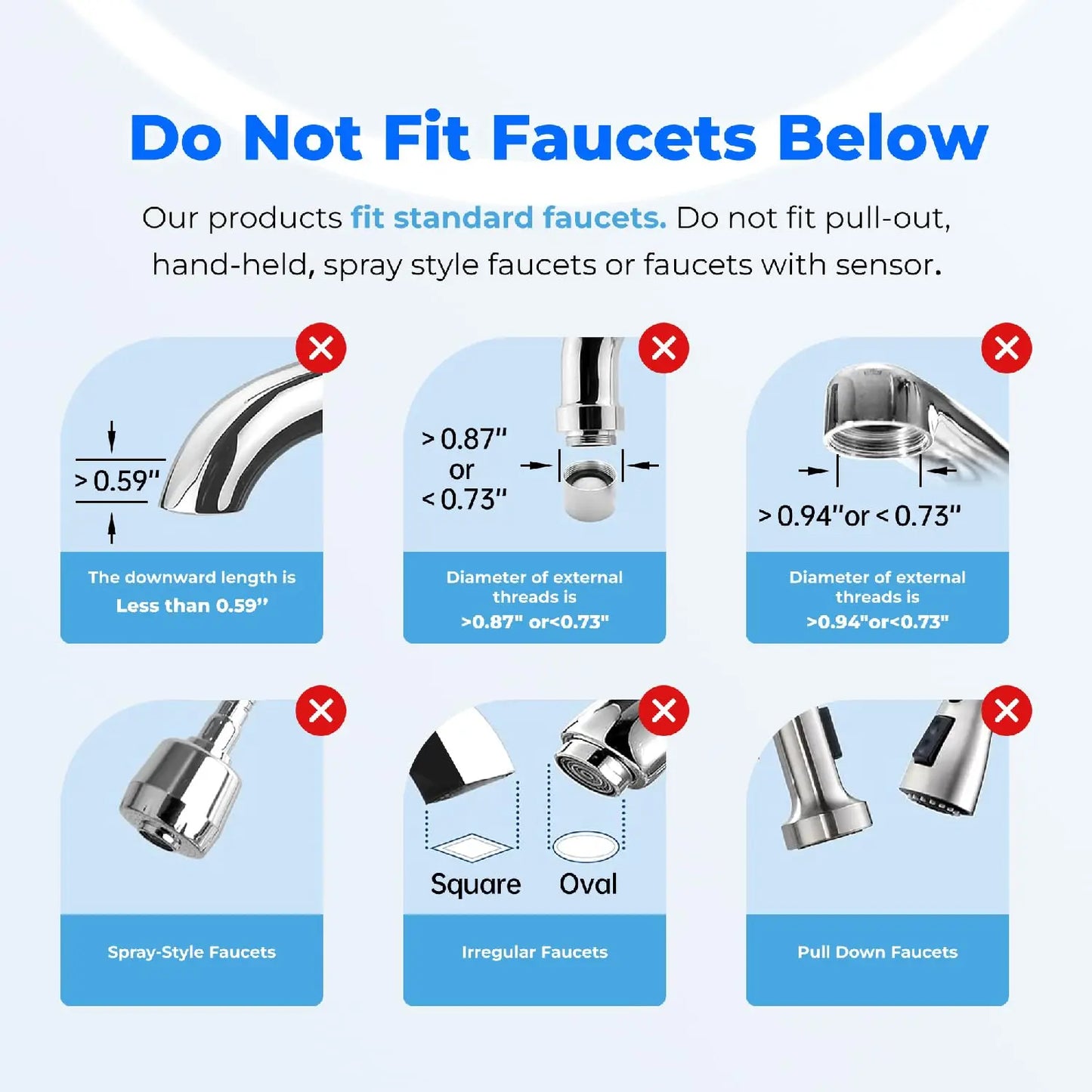 Zero water filter replacement filters