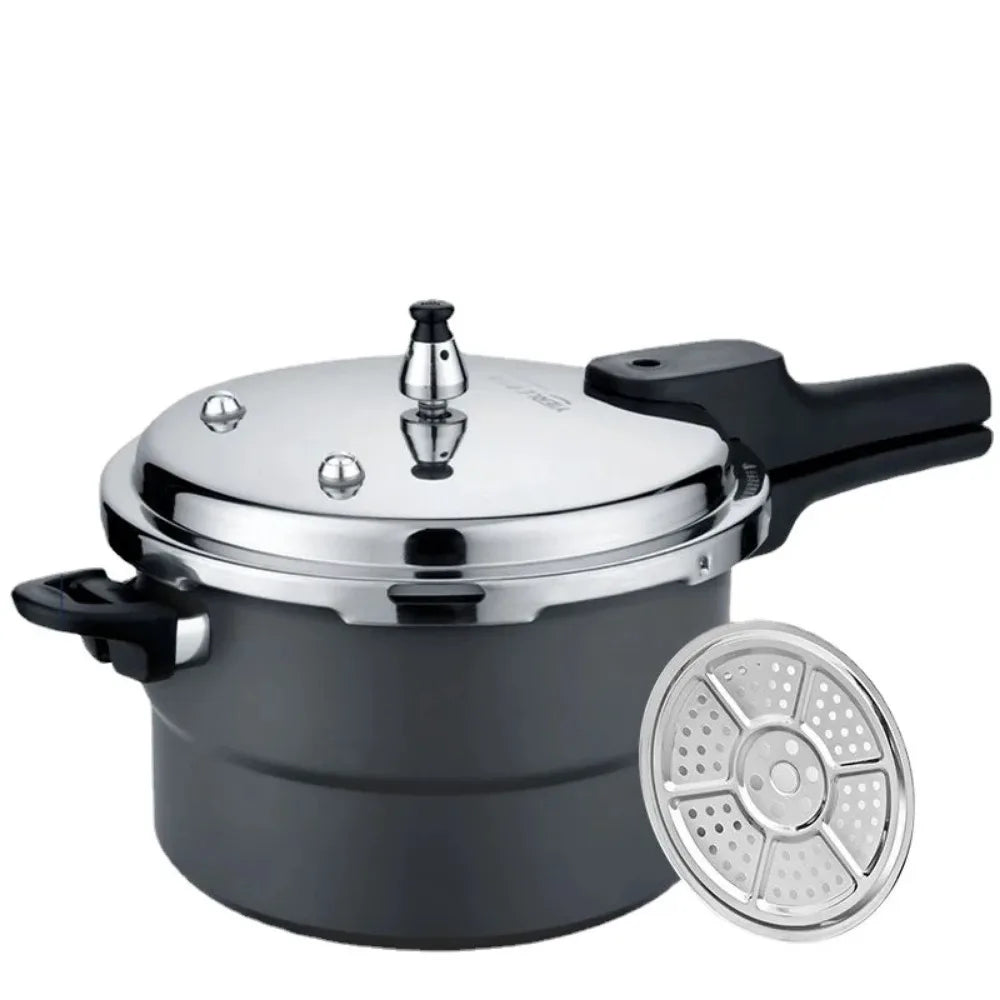 Ultra-Durable Stainless Steel Pressure Cooker for Gas and Induction Stoves with Non-Stick Coating Safety Features 압력밥솥  قدر ضغط