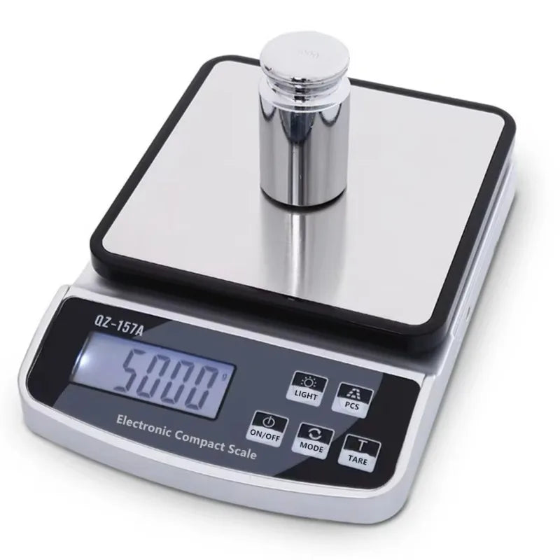 Electronic Digital Scale 15/10/5/3KG Maximum Weight USB Charge Digital Display Scale Precision Instrument Kitchen Measuring Tool