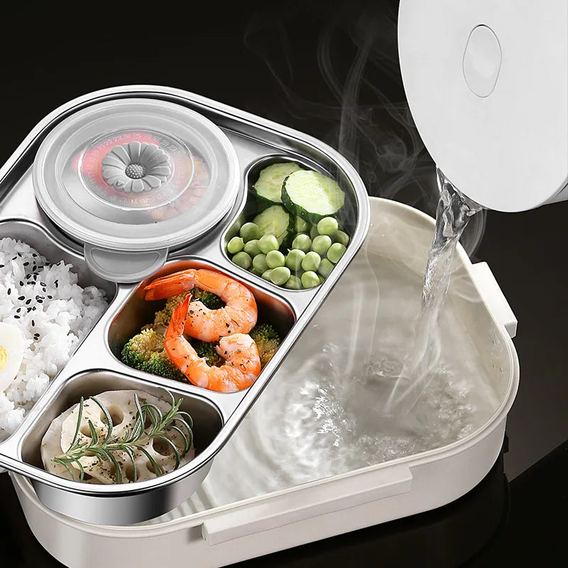 304 Stainless Steel Thermos Thermal Lunch Box Kid Adult Bento Boxs Leakproof Japanese Style Food Container Portable