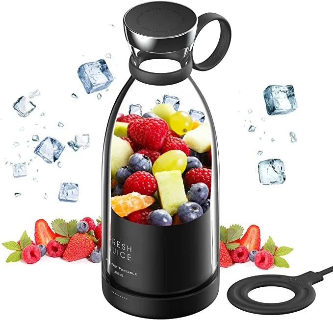 Portable Rechargeable juicer blender wireless mixer fresh juice 350ml With charger