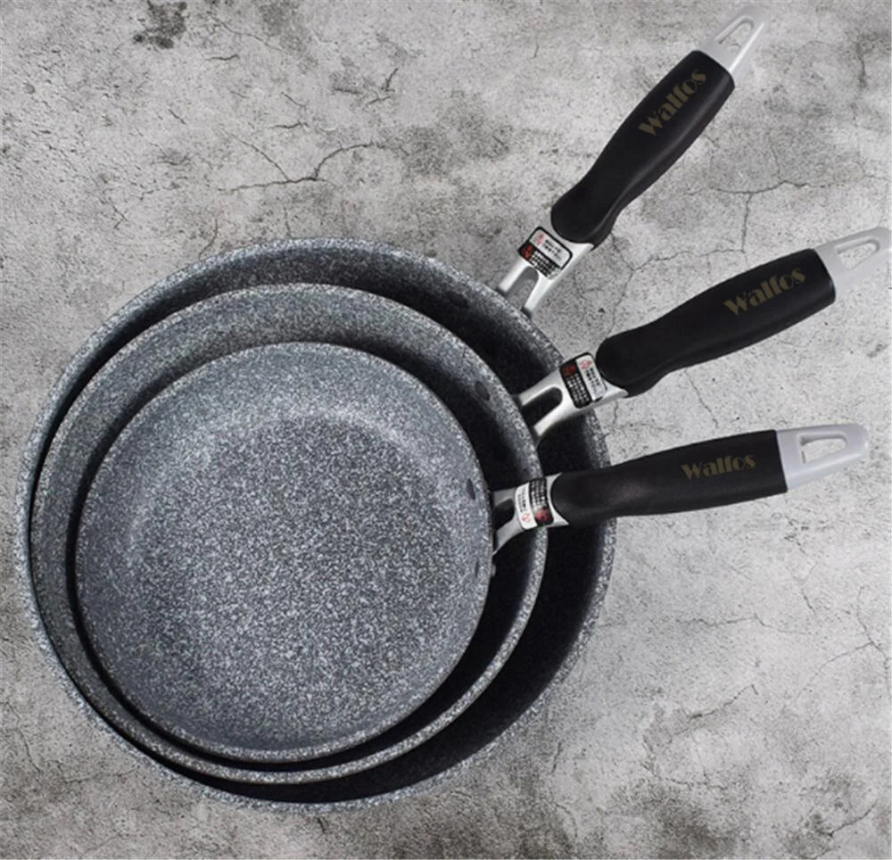 WALFOS Frying Pan  Wok Pan Non-Stick Pan Skillet Cauldron Induction Cooker Frying Pans Pancake Pan Egg Pan Gas Stove Home Garden