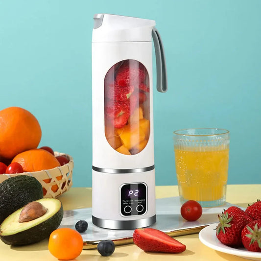 Electric Juicer Cup 12 Blades Milkshake Machine USB Portable Fruit Milk Mixing Tool Mini Fresh Juice Portable Blender For Home