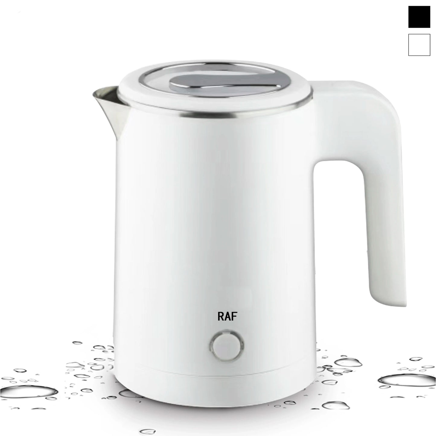 Travel Electric Kettle Tea Coffee 0.8L Stainless Steel Portable Water Boiler Pot For Hotel Family Trip Kitchen Smart Kettle Pot