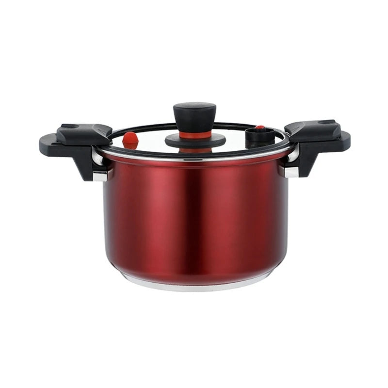 Pressure Cooker with Basket Convenient Pressure Cooker Efficient Kitchen Pressure Cooker Cookware Soup Pots