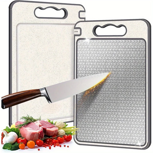 Stainless Steel Cutting Board Double Sided