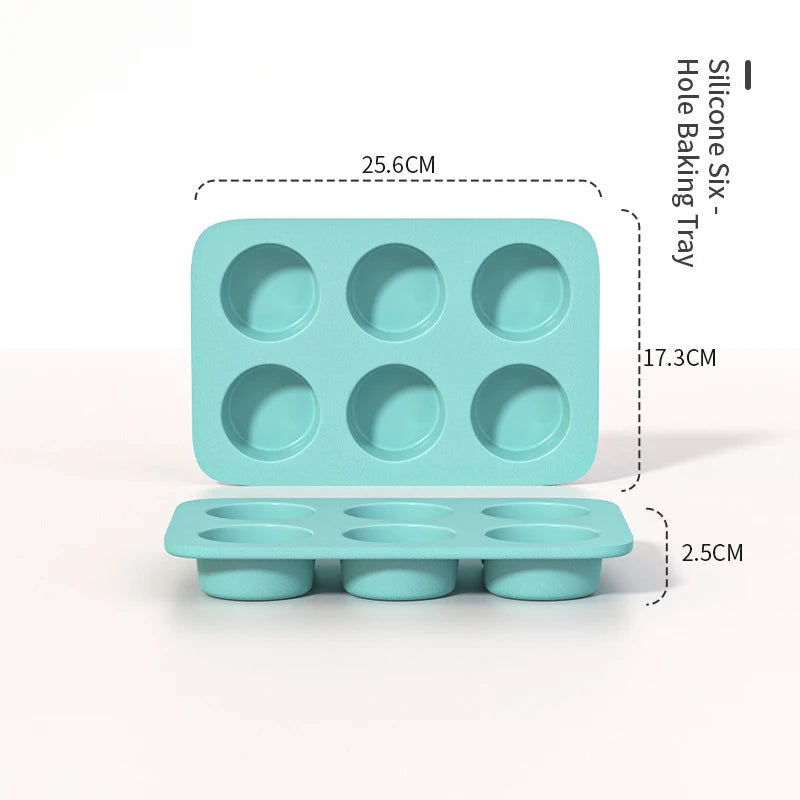 3D Silicone Cake Mold Decorating Tool DIY Pastry Baking Tools for Cake Pan Kitchen Fluted Tube Pan Bakeware Airfryer Accessories