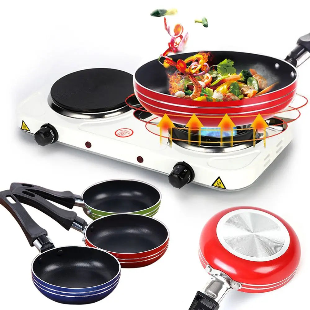 Insulation Handle Rectangular Kitchen Cookware Omelets Pot Non Stick Fried Frying Pan Omelette Pans