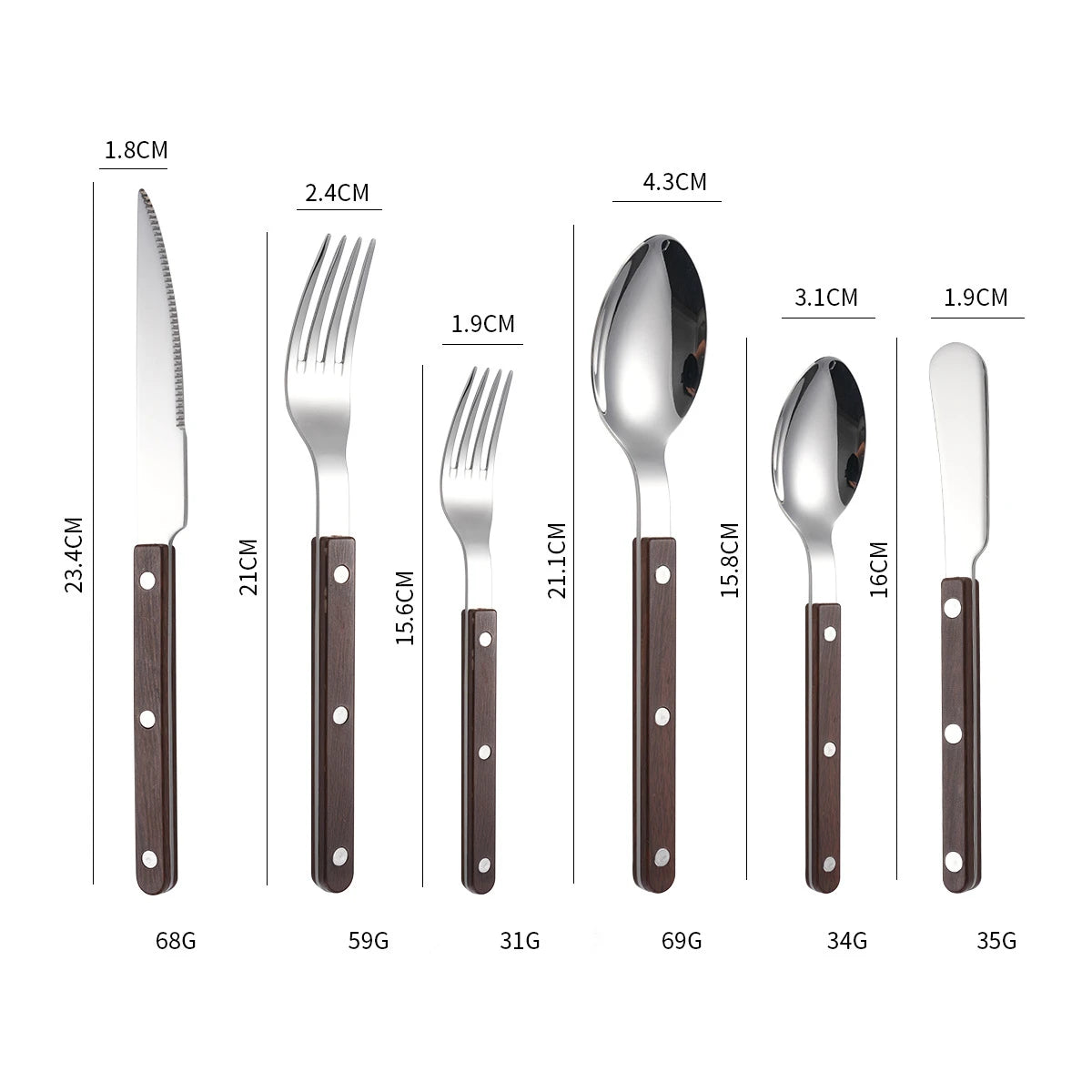 Fashion New Colorful Handle 304 Cutlery Set 18/10 Stainless Steel Creativity Gift Flatware Knife Fork Spoon Drop Ship