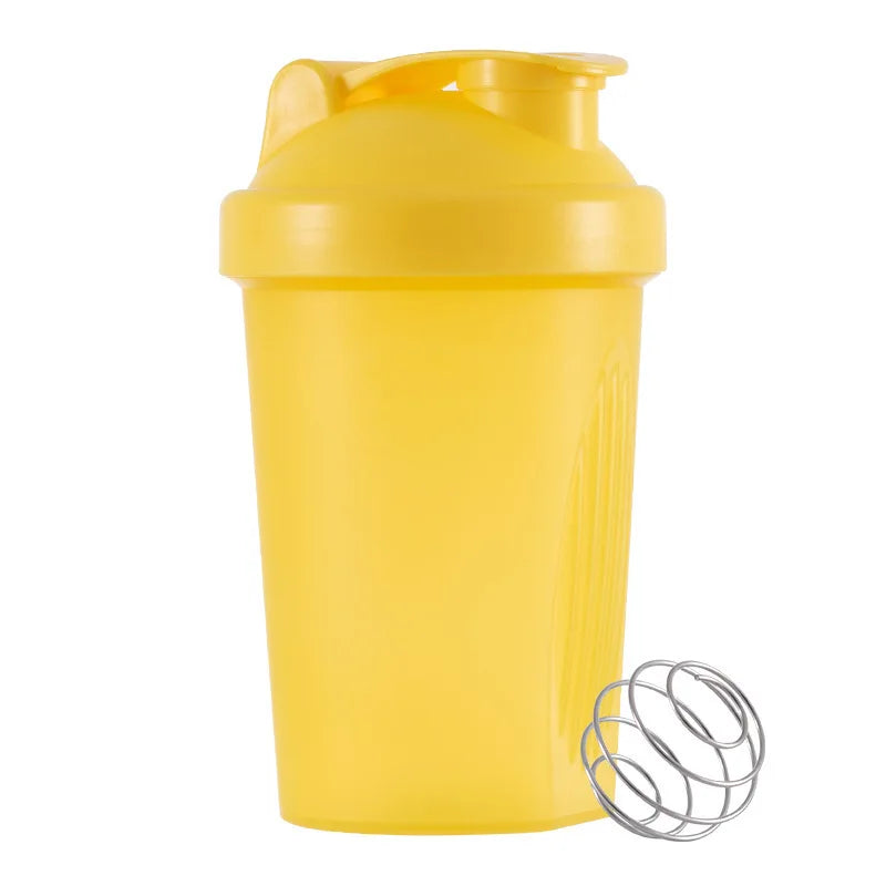 400ML Blender Shaker Bottle with Scale Protein Shakes Leakproof for Powder Workout Gym Sport Mixing Cup Water Bottle