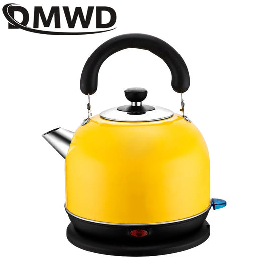 DMWD Electric Kettle Stainless Steel Kitchen Appliances Smart Kettle 3L High-capacity Tea Coffee Thermo Pot Automatic Power-off