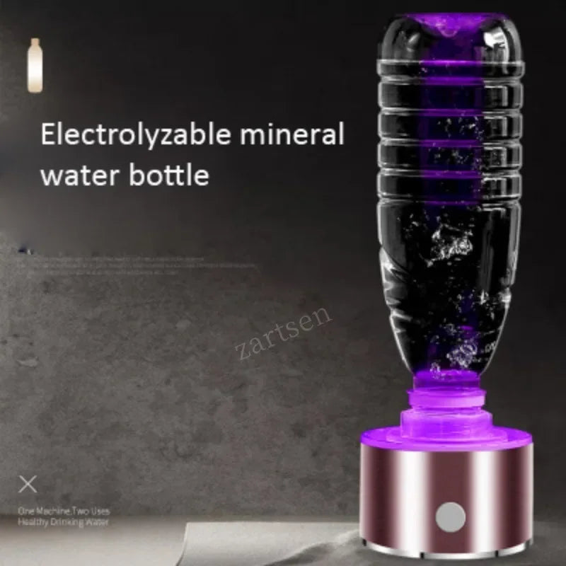 SPE/PEM Portable Hydrogen Generator Water Filter Ionizer Pure H2 Rich Hydrogen alkaline Bottle Electrolysis Drink Hydrogen