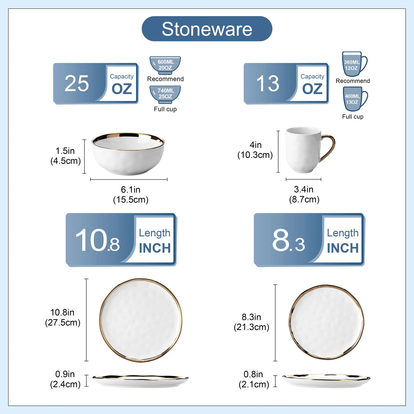 stoneware dinnerware sets