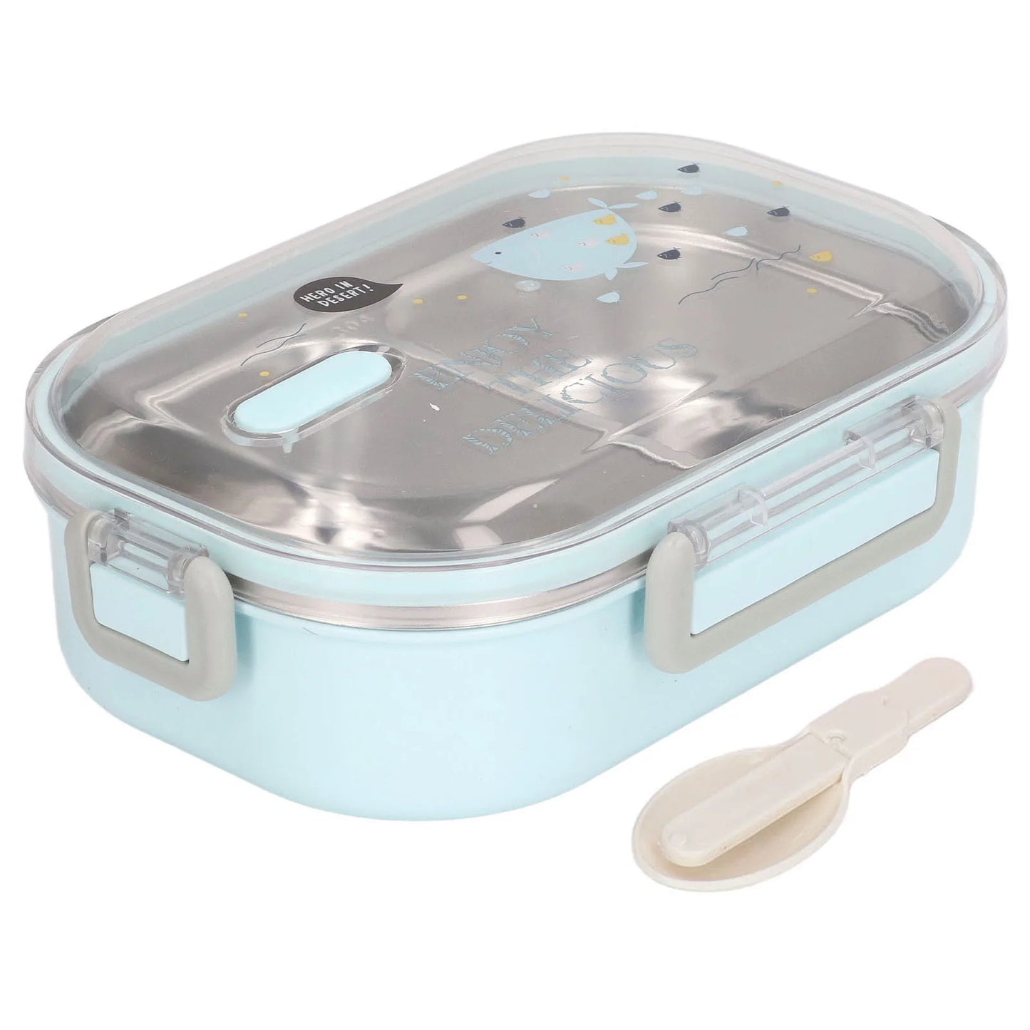 Thermal Insulation Lunch Box Stainless Steel Lunch Box Compartment Liner Japanese Style Leak Proof Container for School Student