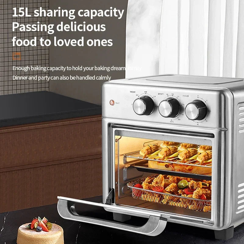 Smart air fryer oven