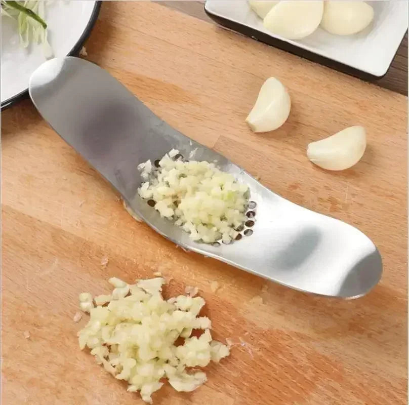 Gadgets Stainless Steel Garlic Press