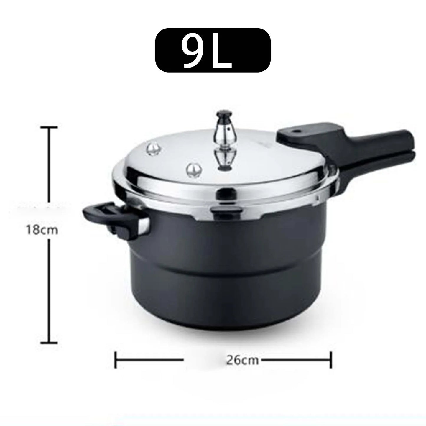 4-11L Ultra-Durable Stainless Steel Pressure Cooker Kitchen Pressure Pot 80Kpa High Pressure Cooking Rice Cooker