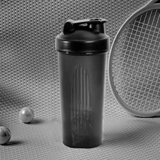 600ML 20Oz Protein Shaker Plastic Portable Bottle For Fiess Enthusiasts Athletes Leak Proof Drink Shaker Cup