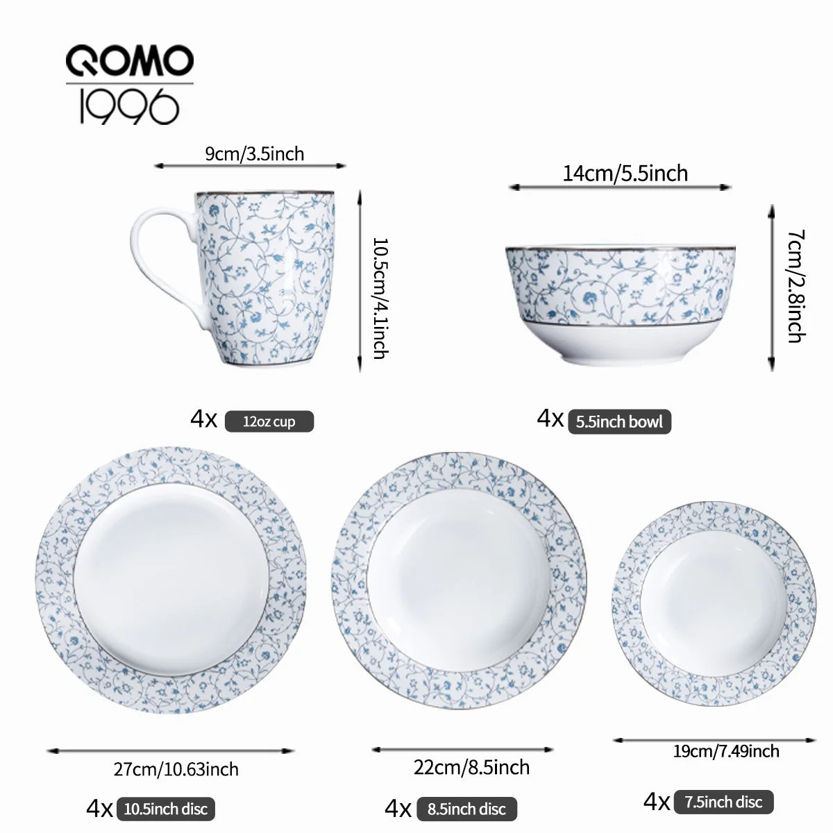 dinnerware sets for 4