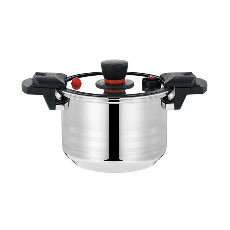 Pressure Cooker with Basket Convenient Pressure Cooker Efficient Kitchen Pressure Cooker Cookware Soup Pots