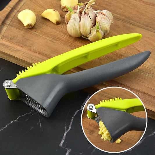 Stainless Steel Garlic Press Crusher