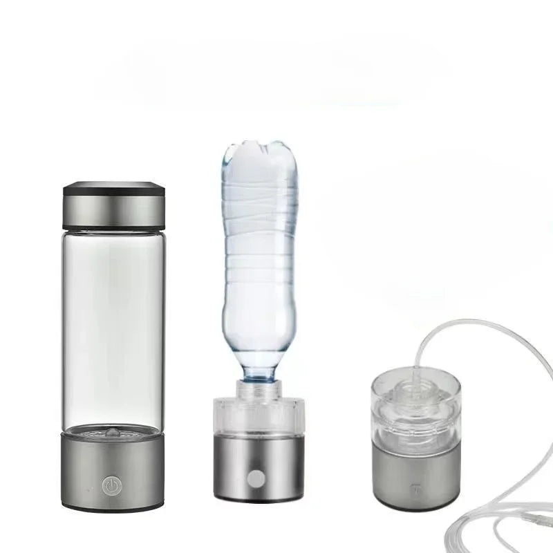 SPE/PEM Portable Hydrogen Generator Water Filter Ionizer Pure H2 Rich Hydrogen alkaline Bottle Electrolysis Drink Hydrogen