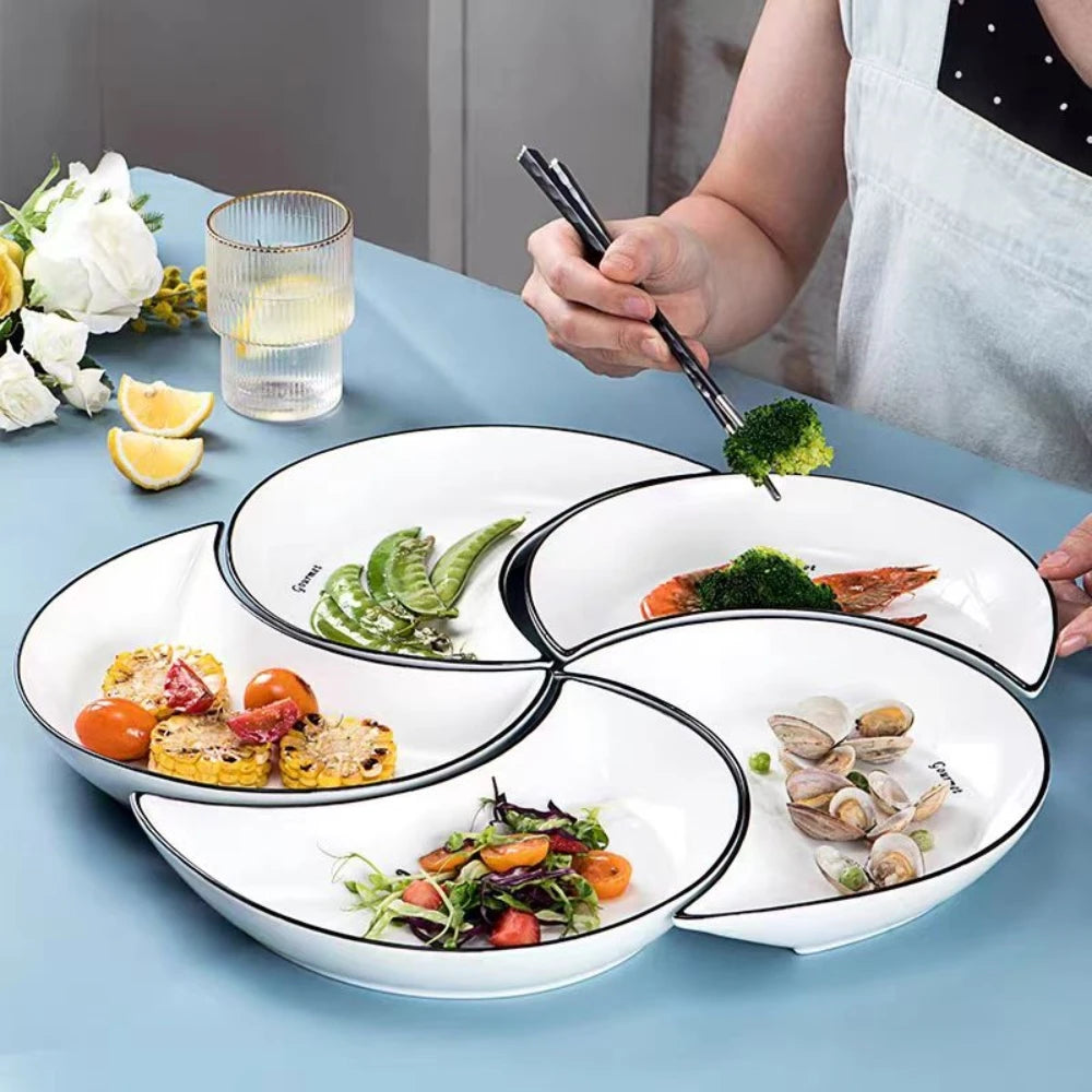 Over and back dinnerware sets