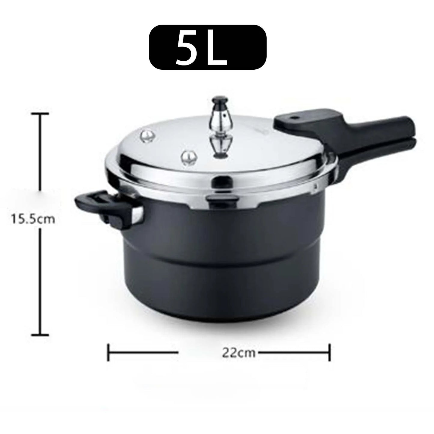 4-11L Ultra-Durable Stainless Steel Pressure Cooker Kitchen Pressure Pot 80Kpa High Pressure Cooking Rice Cooker