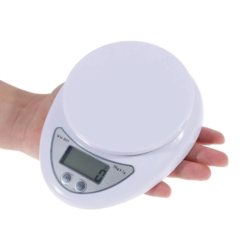 5kg/1g 1kg/0.1g Portable Digital Scale LED Electronic Scales Postal Food Measuring Weight Kitchen LED Electronic Scales