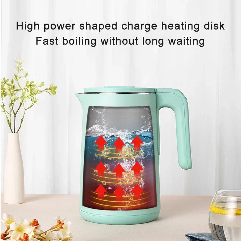 2.3L Electric Kettle Household Smart Thermal Kettle Anti-scalding Push-button Electric Kettle Automatic Power-off Kettle Gift