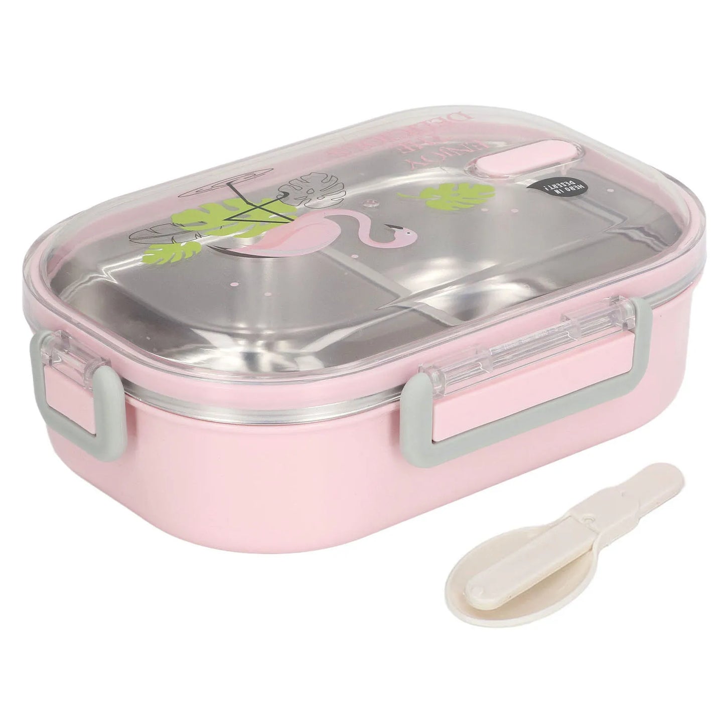 Thermal Insulation Lunch Box Stainless Steel Lunch Box Compartment Liner Japanese Style Leak Proof Container for School Student