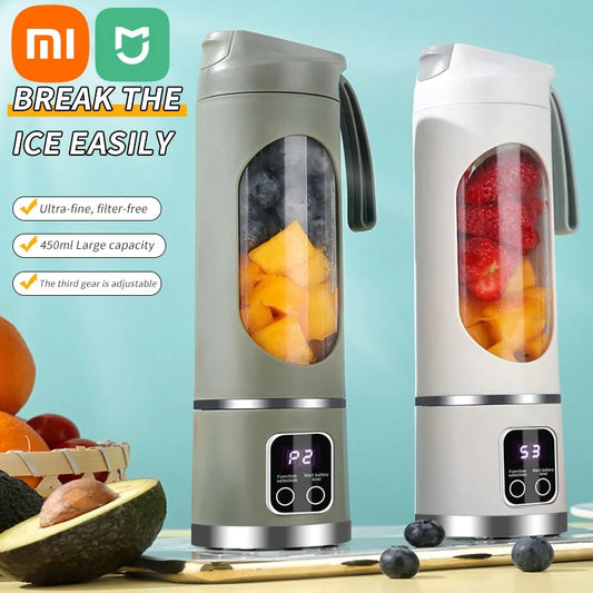 Xiaomi Electric Juicer Mini Portable Blender Fruit Mixers Fruit Extractors Multifunction Juice Maker Machine Smoothies Mixer