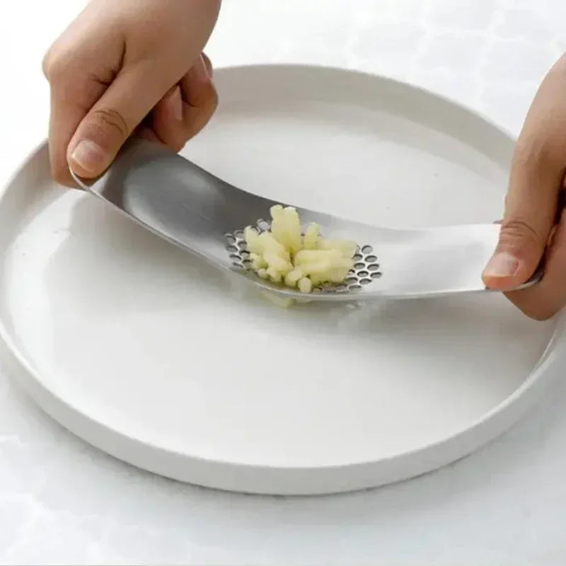 Gadgets Stainless Steel Garlic Press