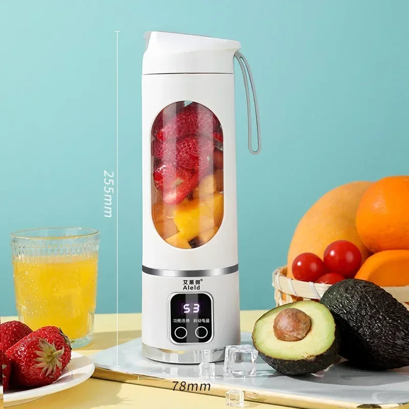 Electric Juicer Mini Portable Blender Fruit Mixers Fruit Extractors Multifunction Juice Maker Machine Blender Smoothies Mixer